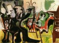 Der Künstler und sein Modell L artiste et son modele II 1963 kubist Pablo Picasso